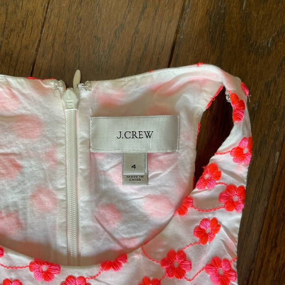 Vibrant J Crew dress, size 4, worn one! Fully lined, with POCKETS! - Picture 3 of 8